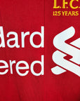 2017 - 18 Liverpool Home Shirt Salah "125 years" 11 - 7.5/10 - (M) - Eternal Pitch