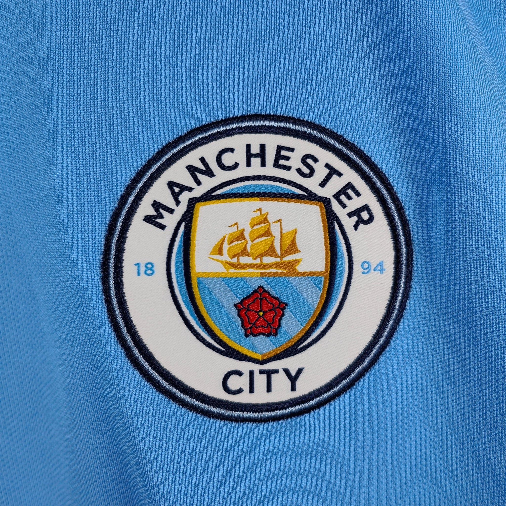 2017 - 18 Manchester City Home Shirt De Bruyne 17 - 9.5/10 - (XL) - Eternal Pitch