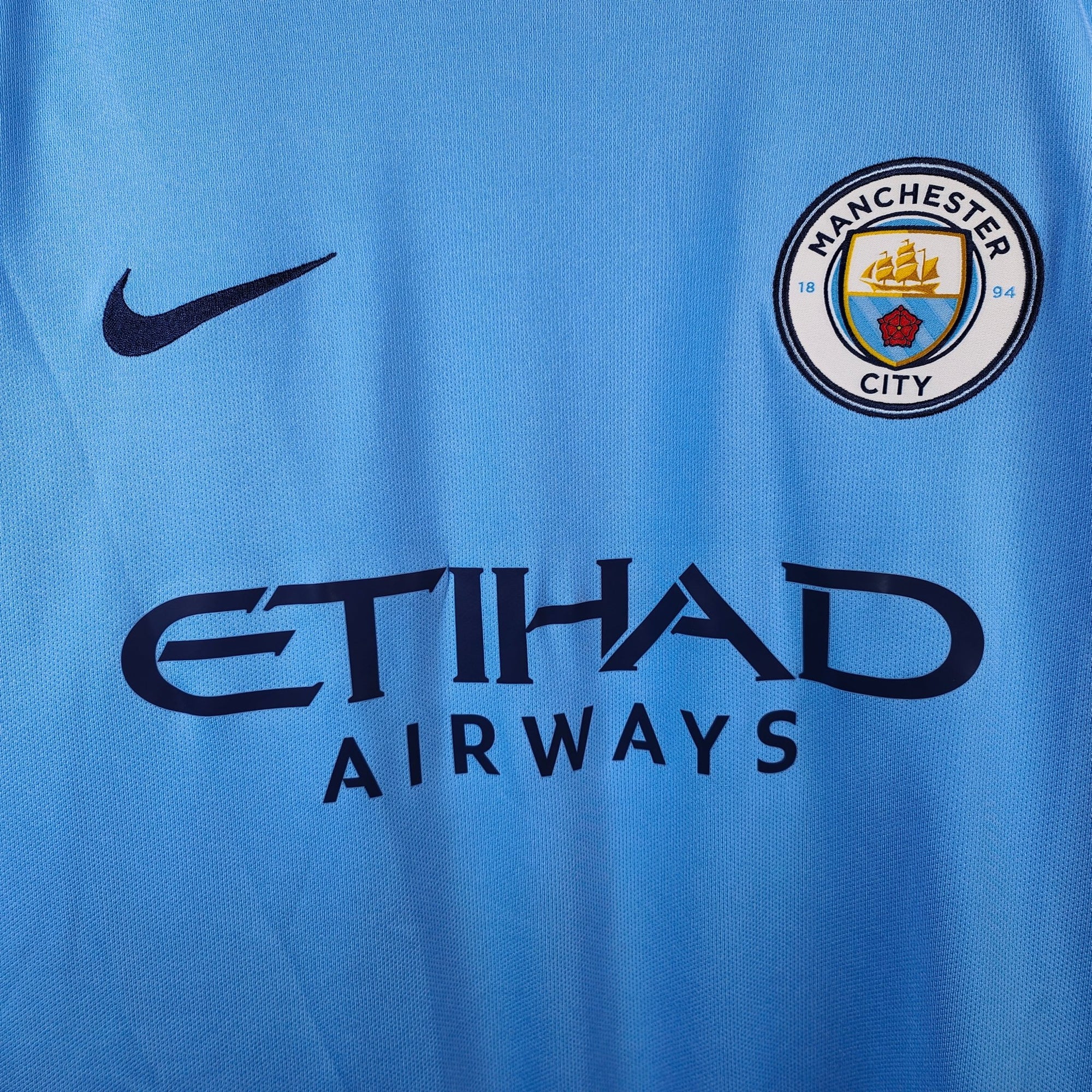 2017 - 18 Manchester City Home Shirt De Bruyne 17 - 9.5/10 - (XL) - Eternal Pitch