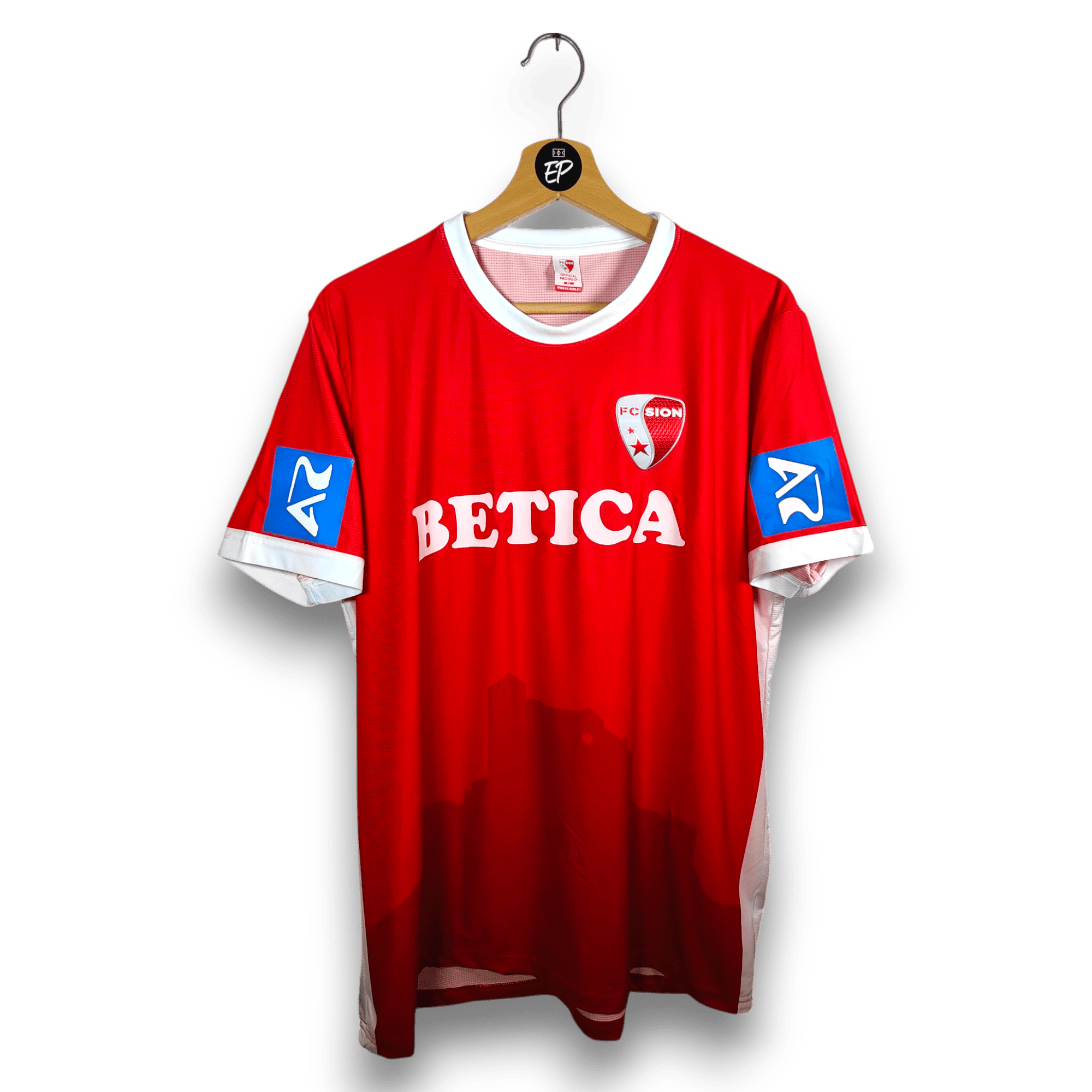 2017 - 18 Match Issue FC Sion Away Shirt Mboyo 9 - 9.5/10 - (XL) - Eternal Pitch