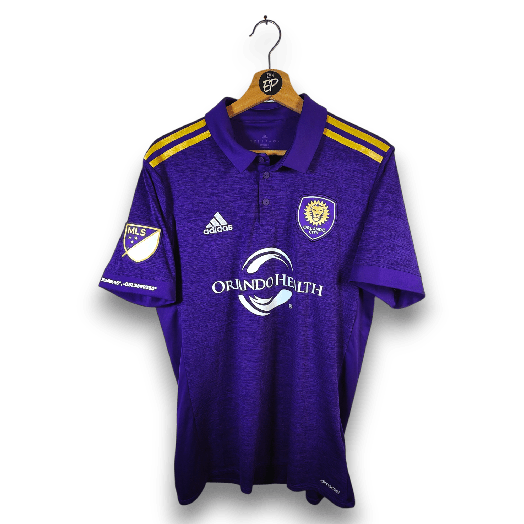 2017 - 18 Orlando City Home Shirt - 8.5/10 - (M) - Eternal Pitch