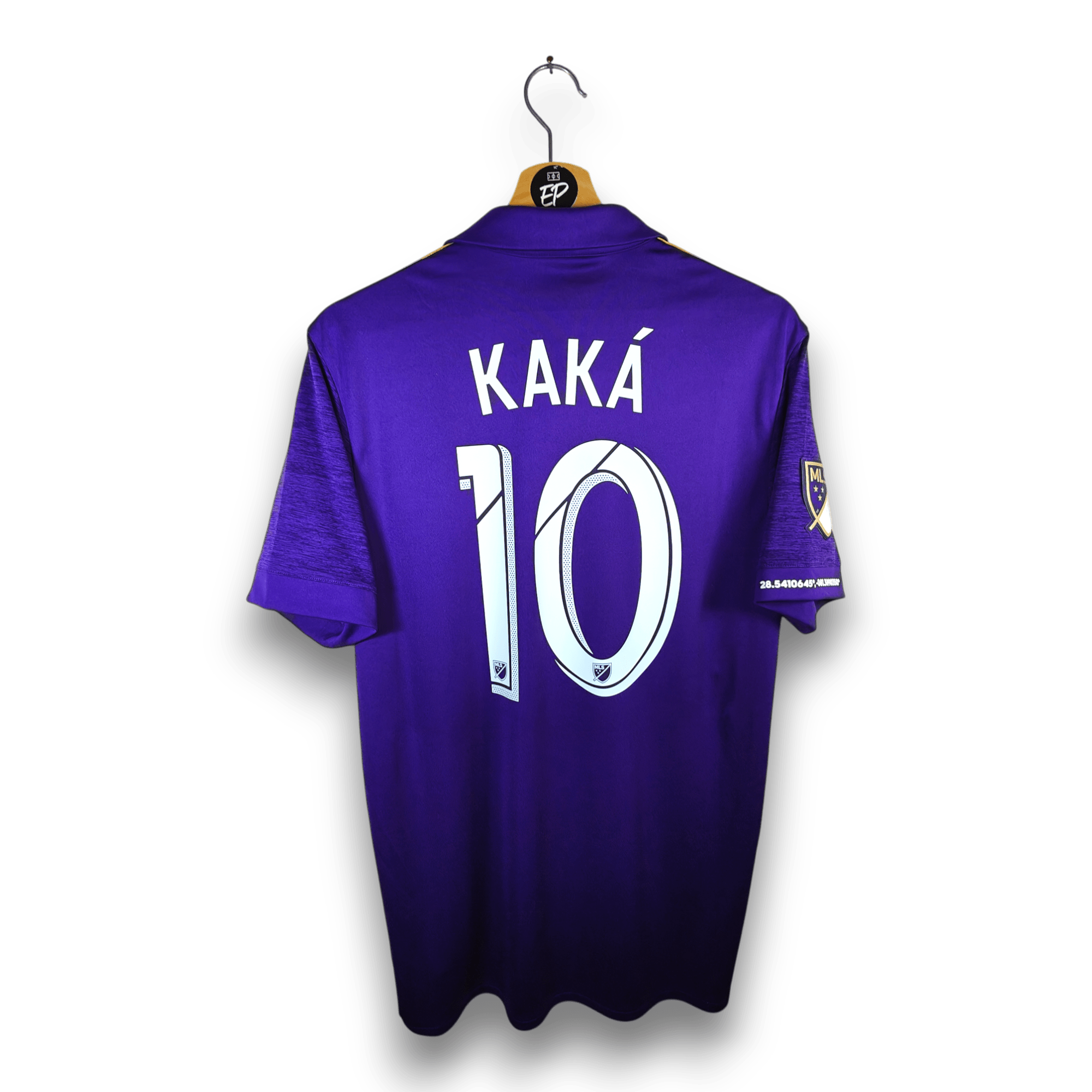 2017 - 18 Orlando City Home Shirt Kaka 10 - 8.5/10 - (M) - Eternal Pitch
