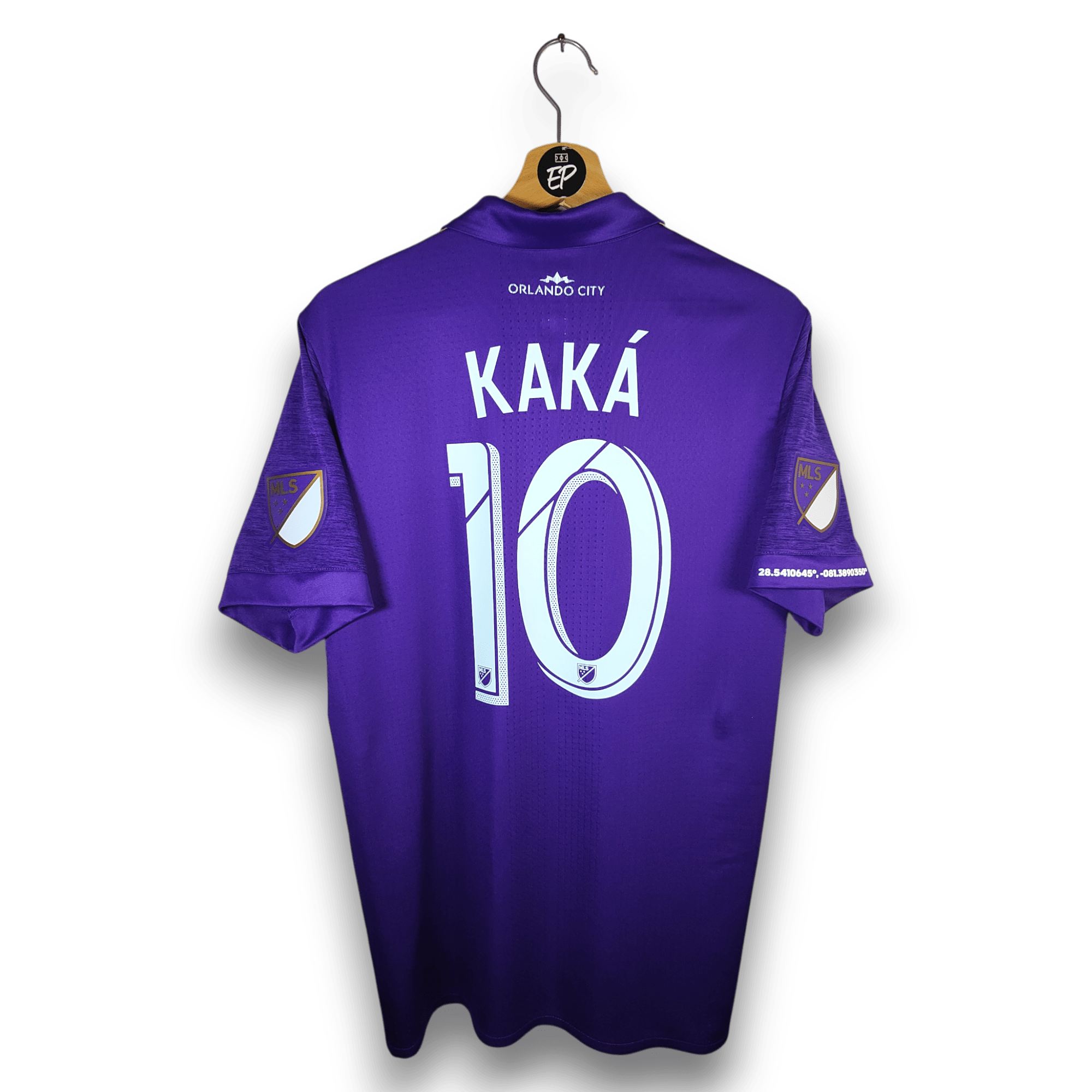 2017 - 18 Orlando City Player Version home Shirt Kaka 10 - 9/10 - (L) - Eternal Pitch