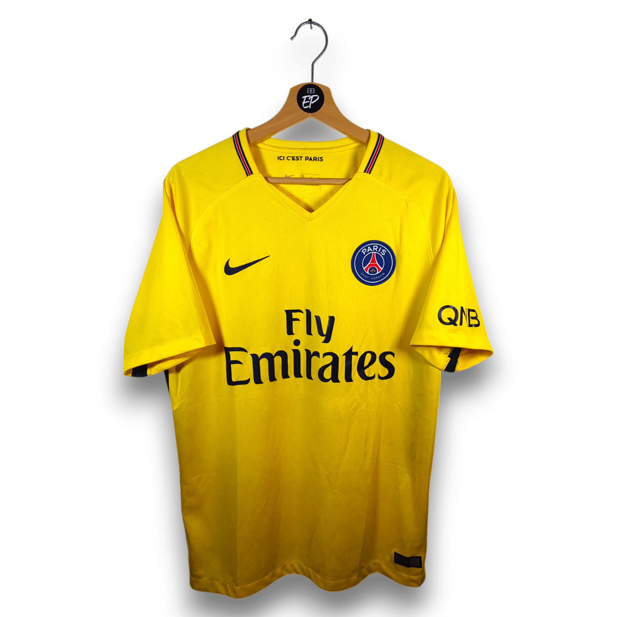 2017 - 18 PSG Away Shirt Neymar 10 - 8.5/10 - (L) - Eternal Pitch