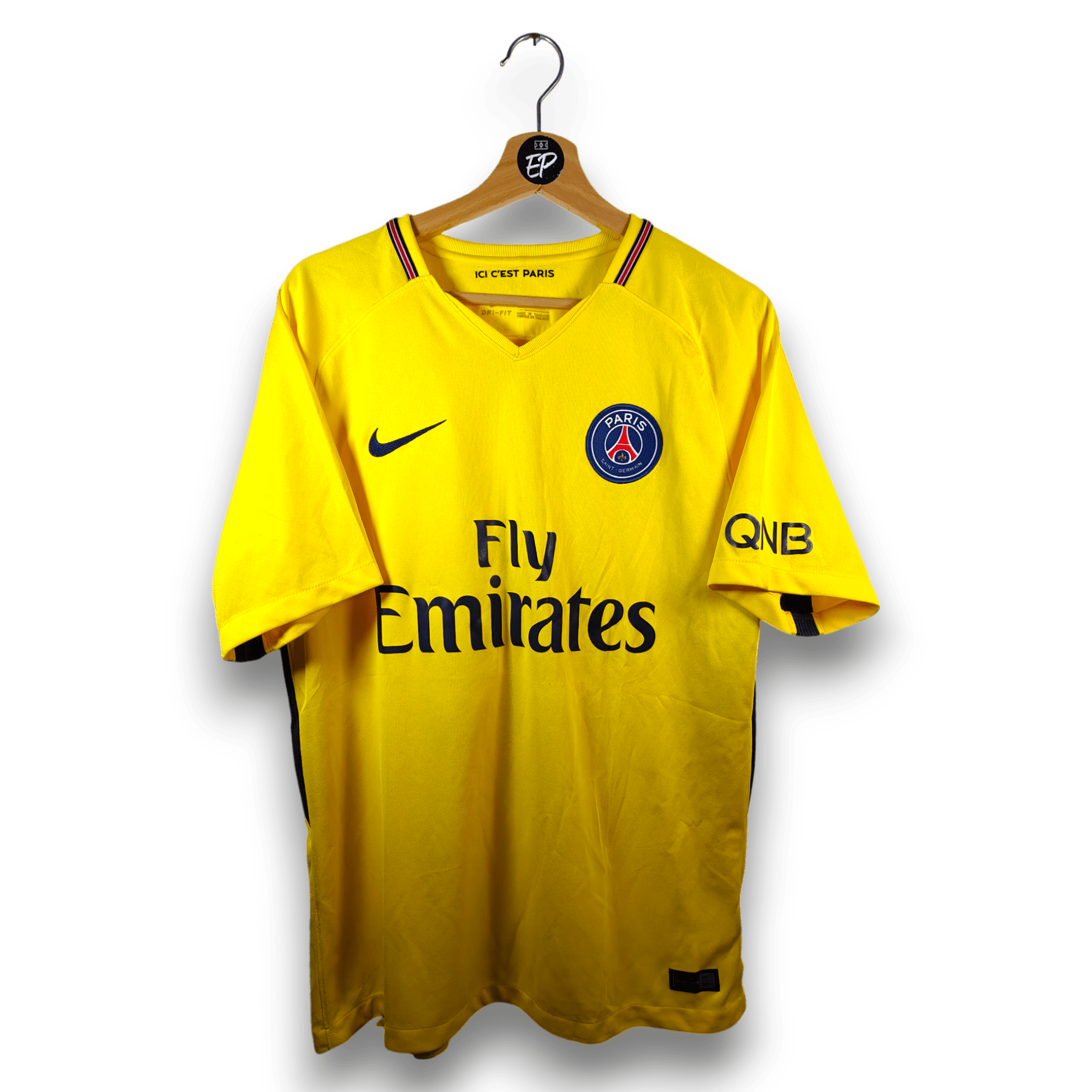 2017 - 18 PSG Away Shirt Neymar 10 - 9.5/10 - (L) - Eternal Pitch