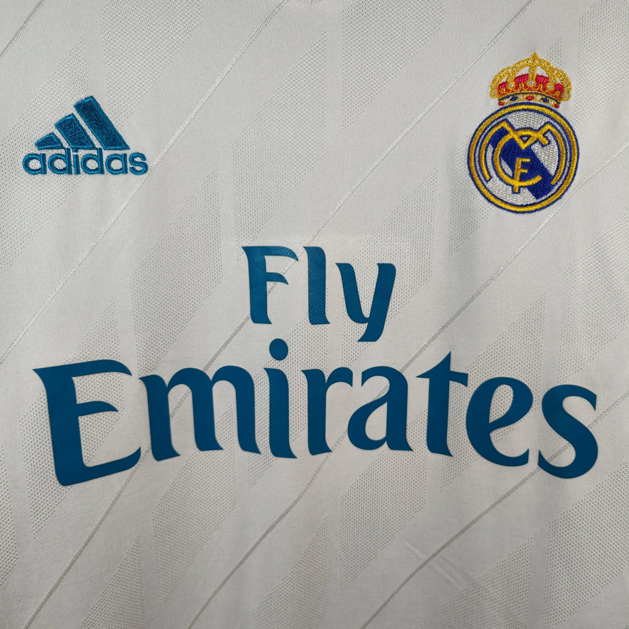2017-18 Real Madrid Home Shirt Ronaldo #7 - 8/10 - (M) – B31109