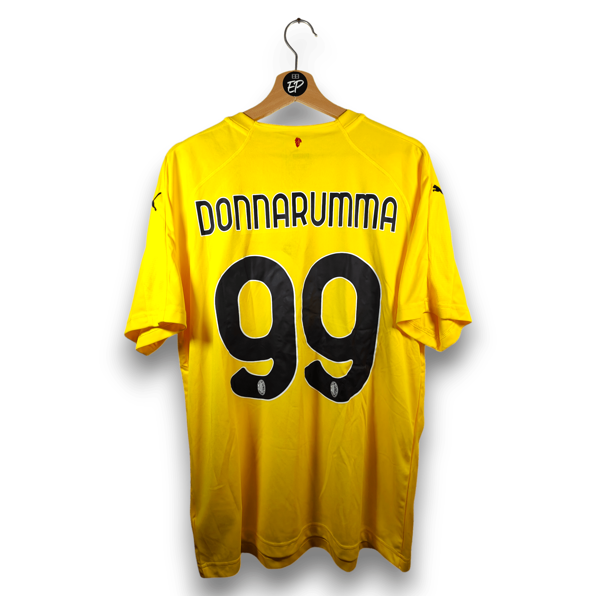 2018 - 19 AC Milan GK Shirt Donnarumma 99 - BNWT - 9.5 - (L) - Eternal Pitch