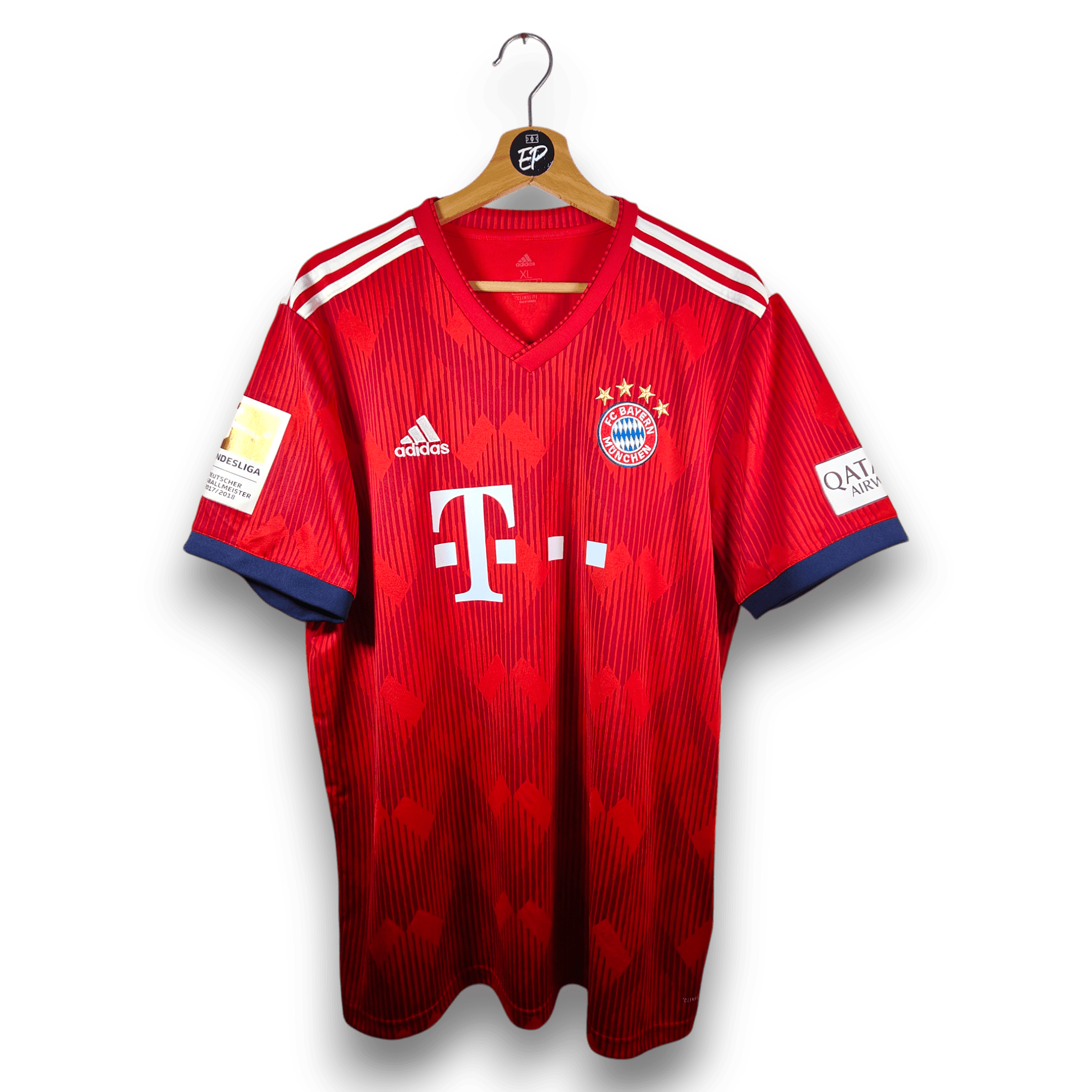 2018 - 19 Bayern Munich Home Shirt Tolisso 24 - 9.5/10 - (XL) - Eternal Pitch