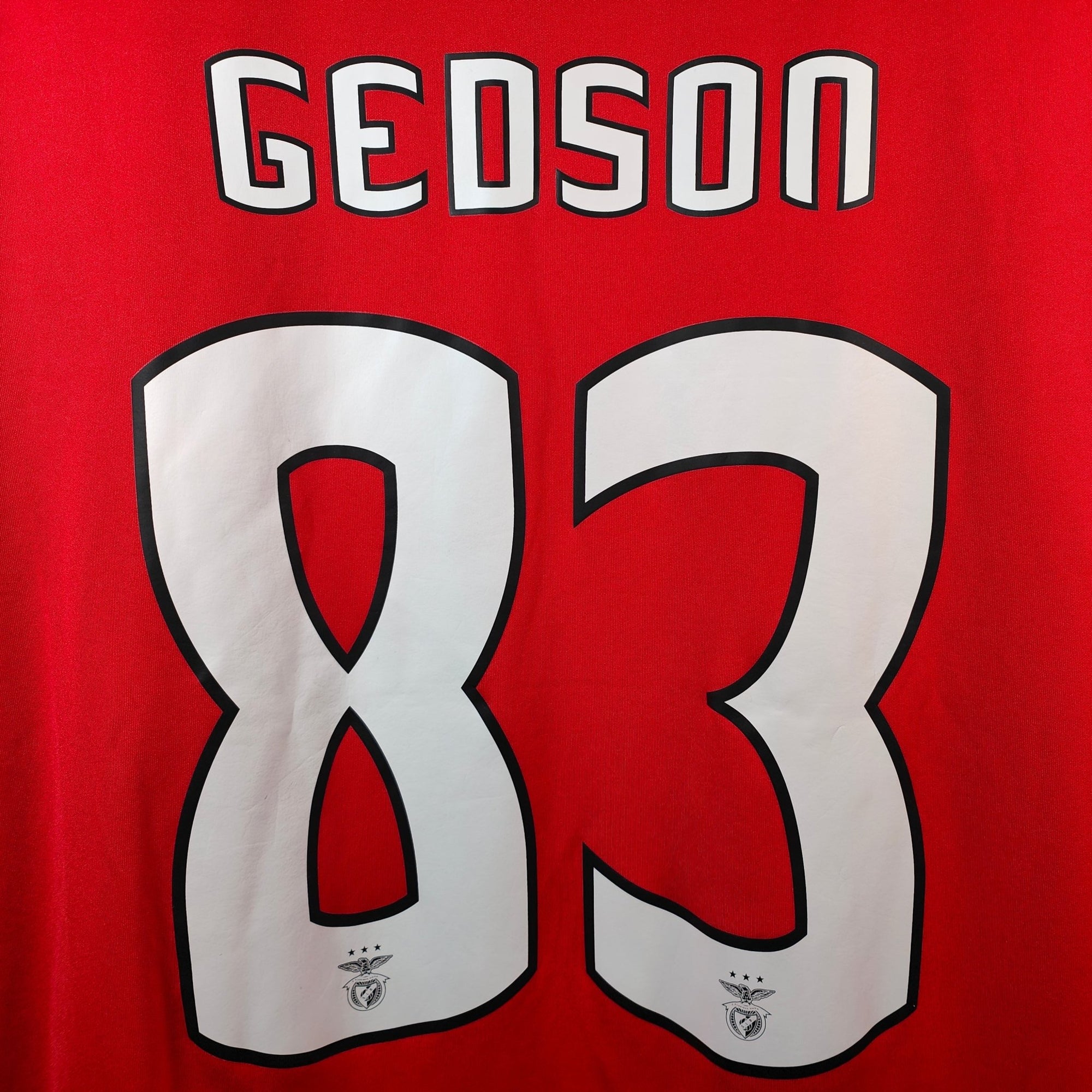 2018 - 19 Benfica Home Shirt Gedson 83 - 9.5/10 - (M) - Eternal Pitch