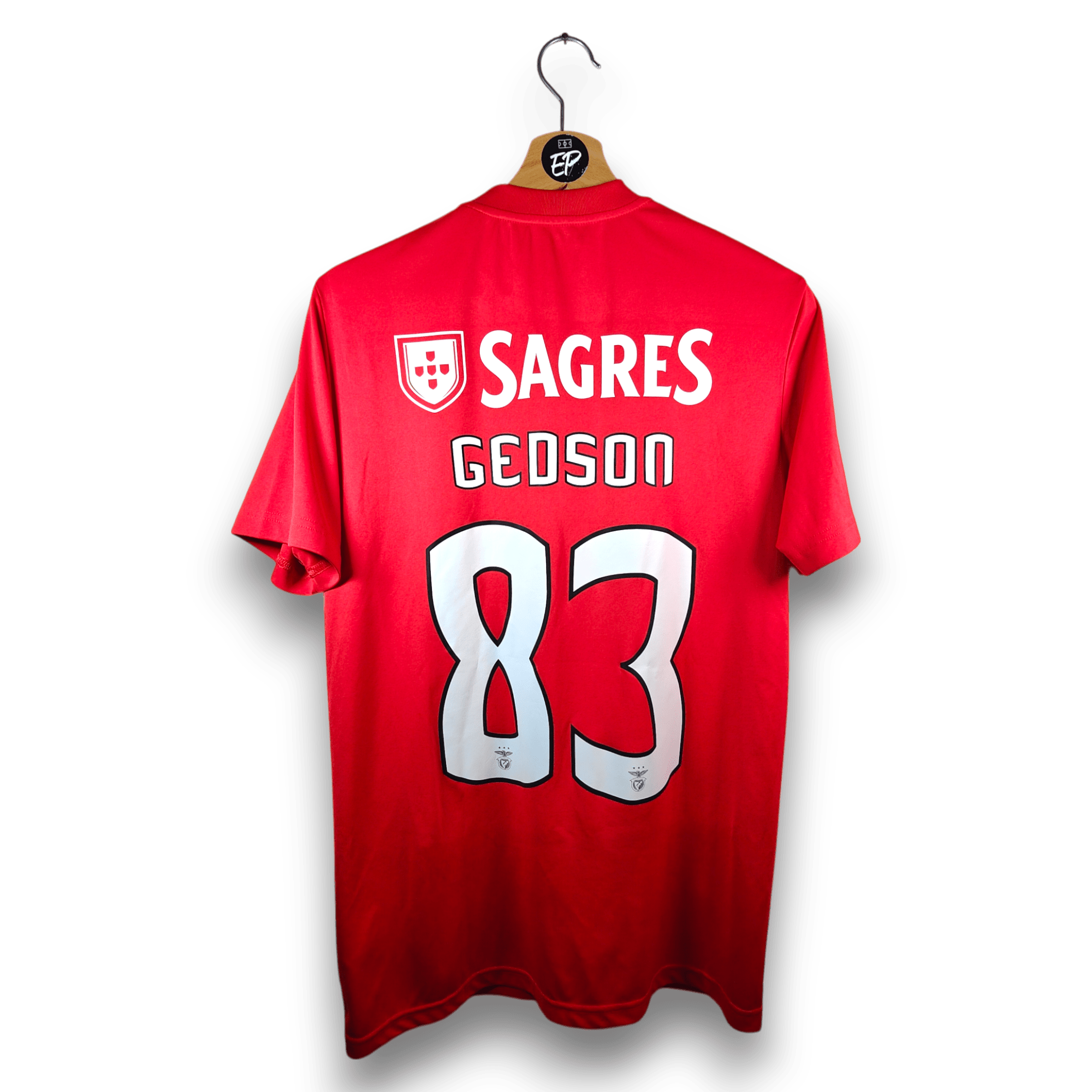2018 - 19 Benfica Home Shirt Gedson 83 - 9.5/10 - (M) - Eternal Pitch