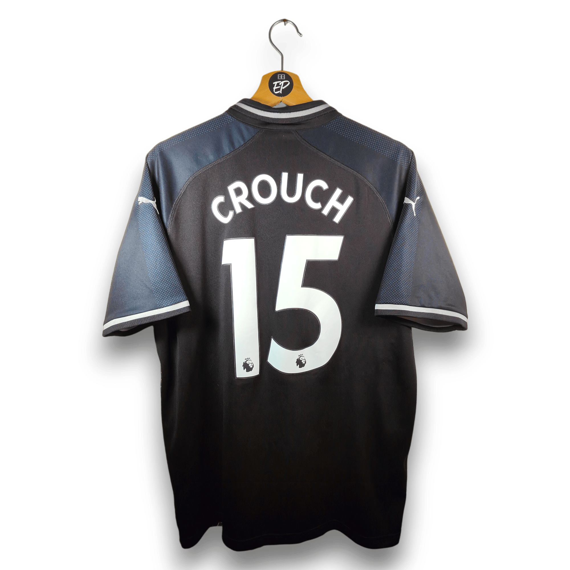 2018 - 19 Burnley Away Shirt Crouch 15 - 8.5/10 - (L) - Eternal Pitch