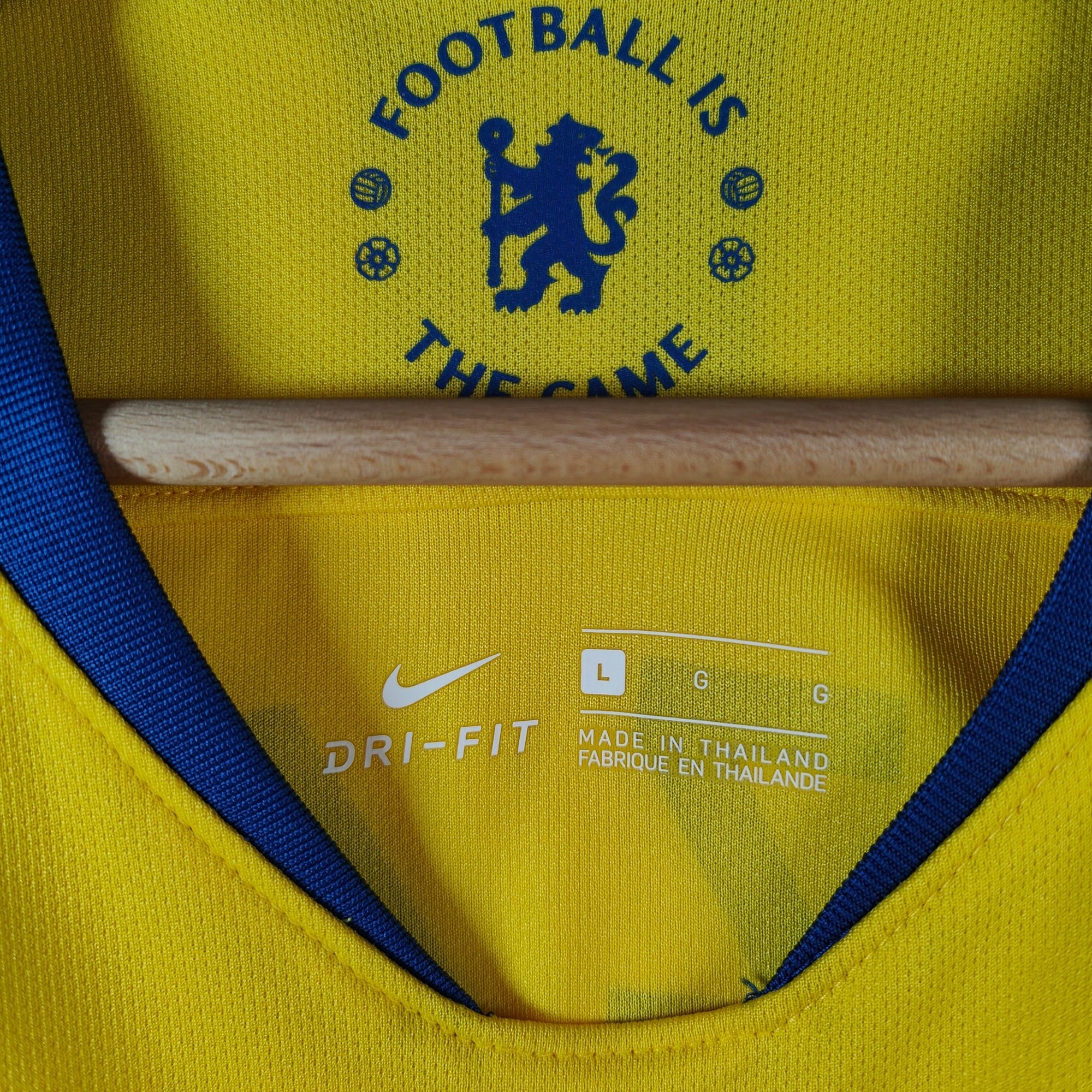 2018 - 19 Chelsea Away Shirt Hazard 10 - 9/10 - (L) - Eternal Pitch