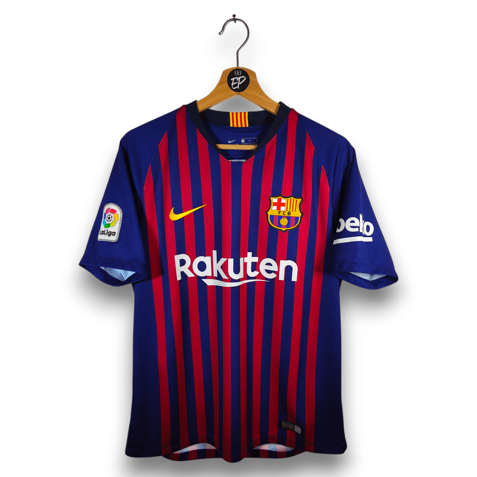 2018 - 19 FC Barcelona Home Shirt Messi 10 - 8.5/10 - (M) - Eternal Pitch