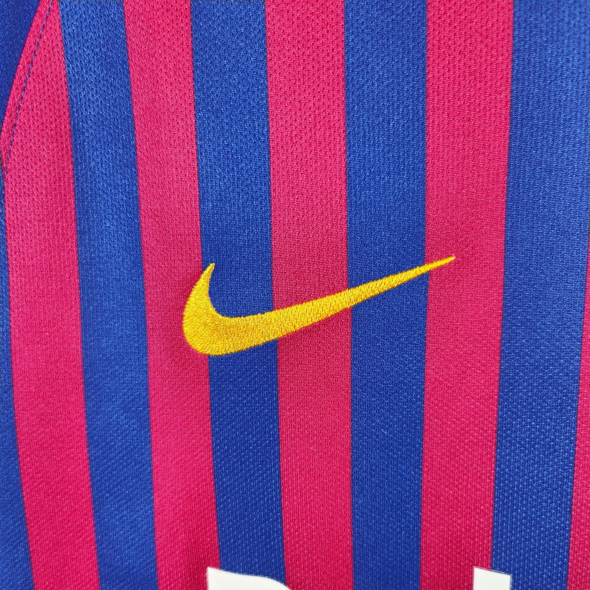 2018 - 19 FC Barcelona Home Shirt Messi 10 - 8.5/10 - (M) - Eternal Pitch