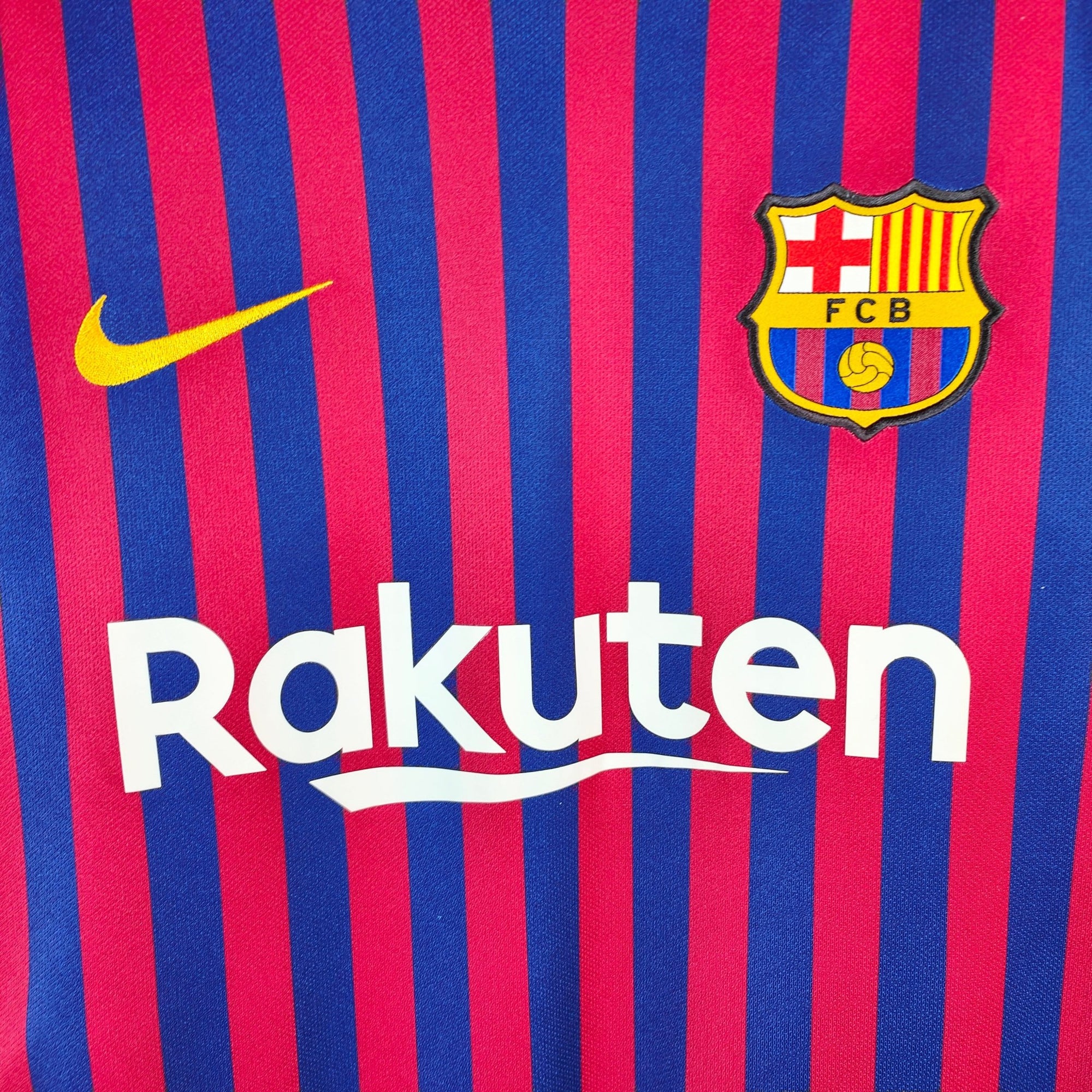 2018 - 19 FC Barcelona Home Shirt Messi 10 - 8.5/10 - (M) - Eternal Pitch