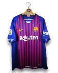 2018 - 19 FC Barcelona Home Shirt Messi 10 - 9.5/10 - (XL) - Eternal Pitch