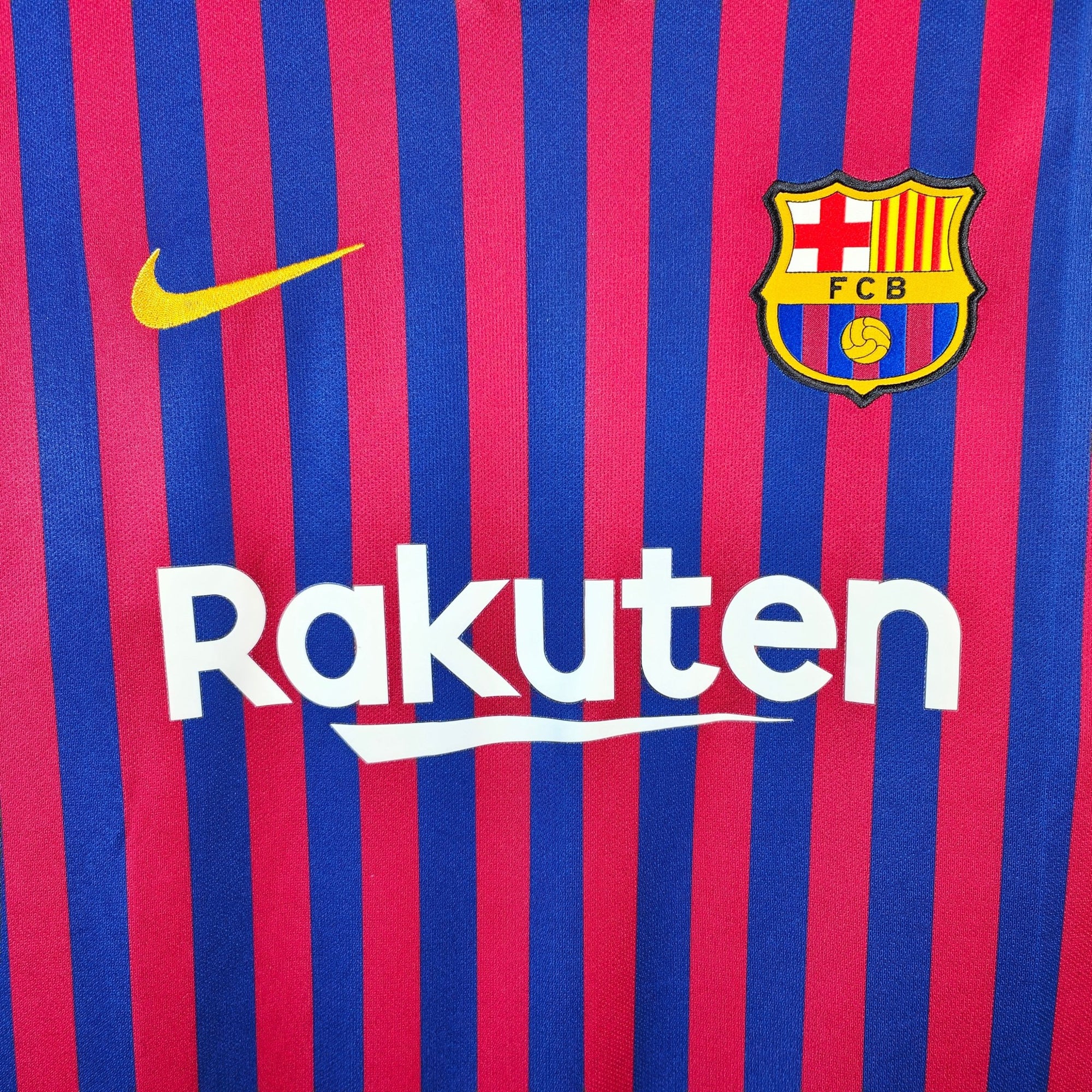 2018 - 19 FC Barcelona Home Shirt Messi 10 - 9.5/10 - (XL) - Eternal Pitch