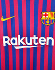 2018 - 19 FC Barcelona Home Shirt Messi 10 - 9.5/10 - (XL) - Eternal Pitch
