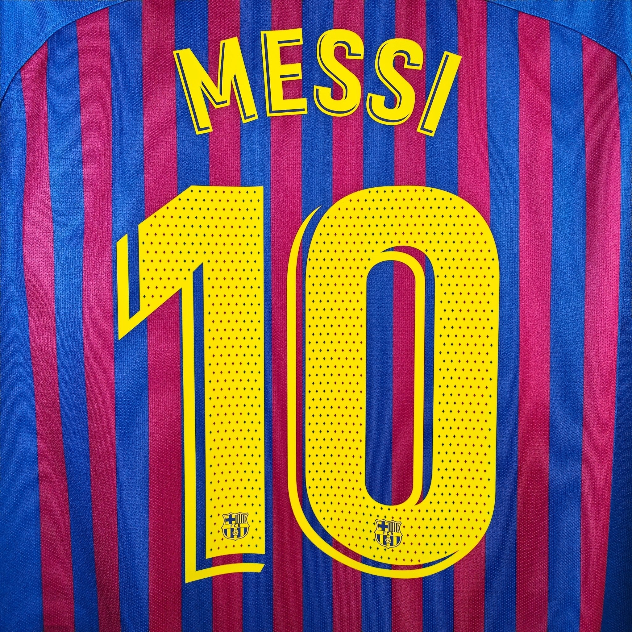 2018-19 FC Barcelona Home Shirt Messi #10 - 9.5/10 - (XL