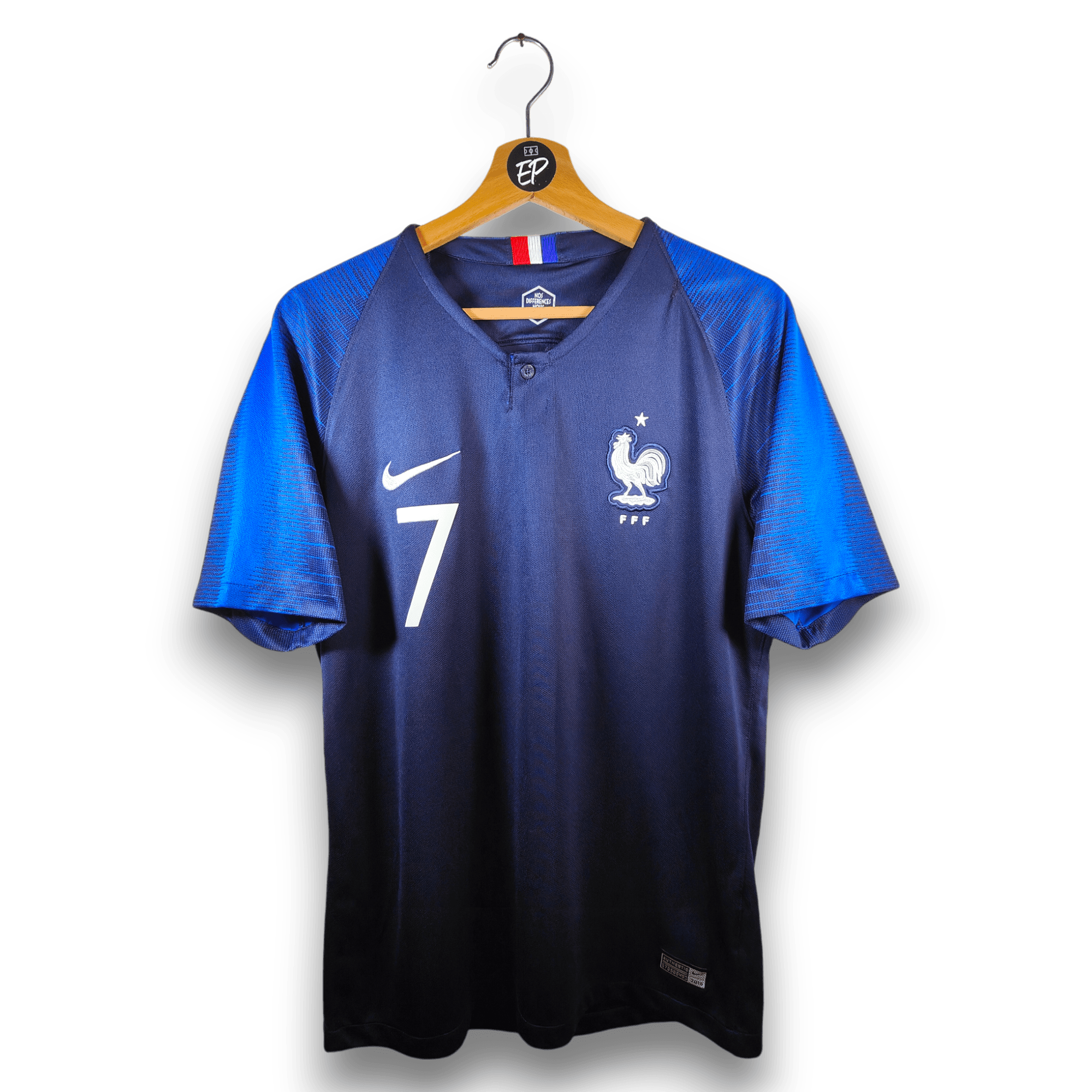 2018 - 19 France Home Shirt Griezmann 7 - 8/10 - (M) - Eternal Pitch