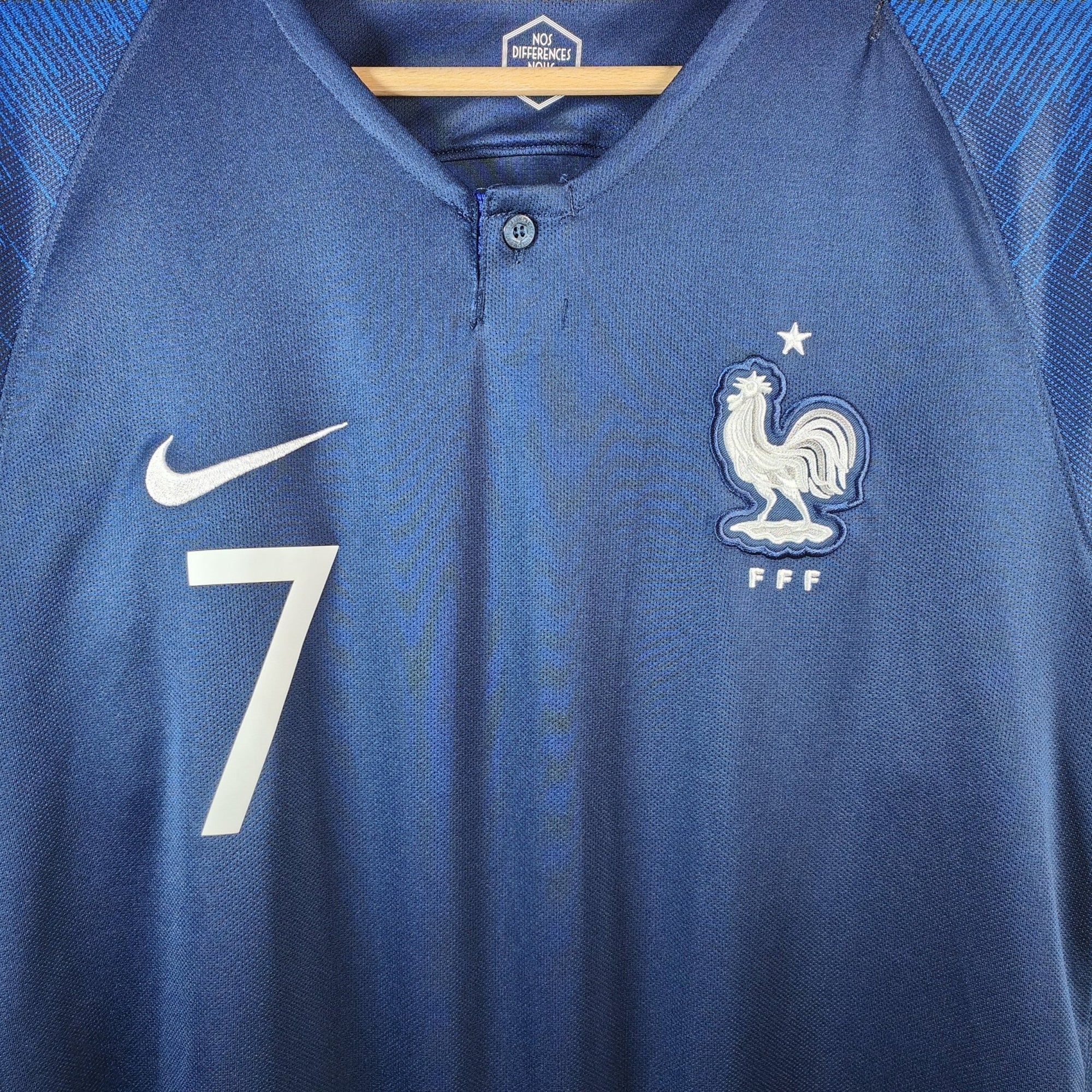 2018 - 19 France Home Shirt Griezmann 7 - 8/10 - (M) - Eternal Pitch