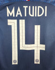 2018 - 19 France Home Shirt Matuidi 14 - 9.5/10 - (M) - Eternal Pitch