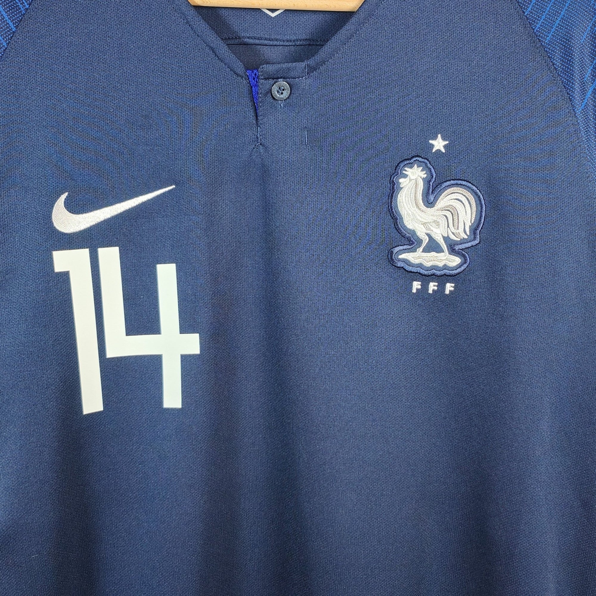 2018 - 19 France Home Shirt Matuidi 14 - 9.5/10 - (M) - Eternal Pitch