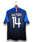 2018 - 19 France Home Shirt Matuidi 14 - 9.5/10 - (M) - Eternal Pitch