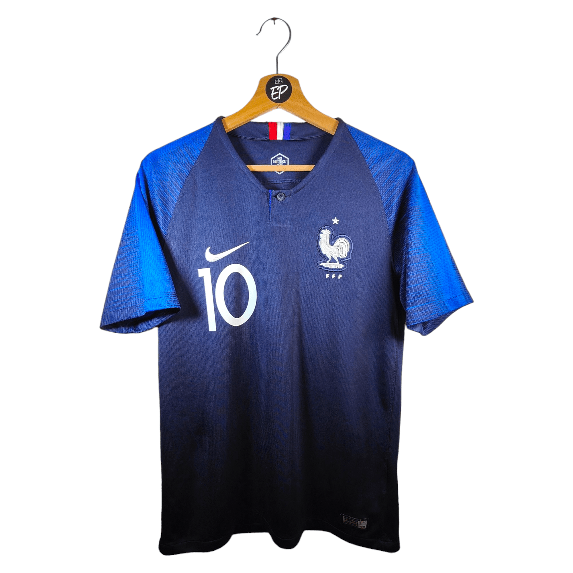 2018 - 19 France Home Shirt Mbappé 10 (S) - Eternal Pitch