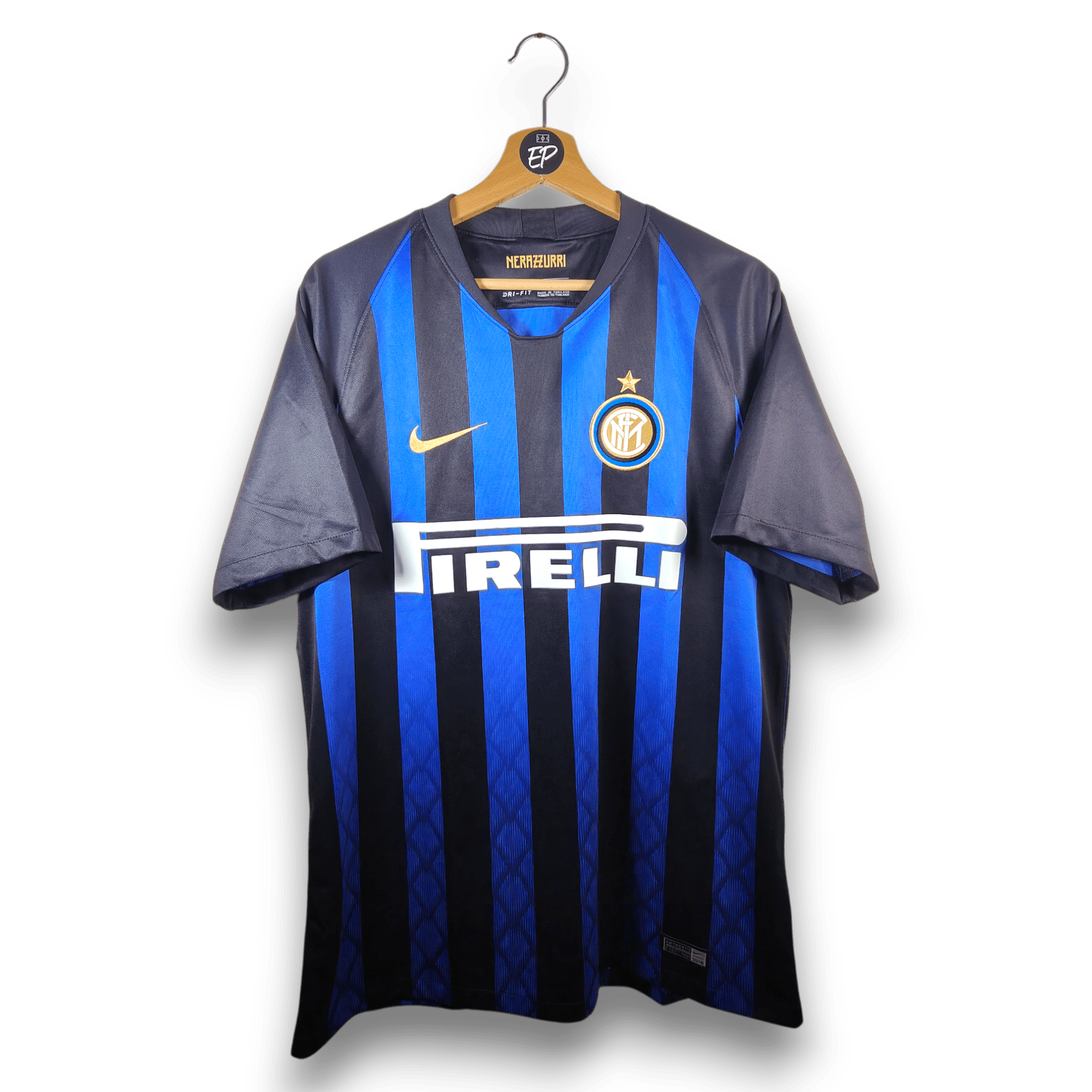 2018 - 19 Inter Milan Home Shirt - 9.5/10 - (L) - Eternal Pitch