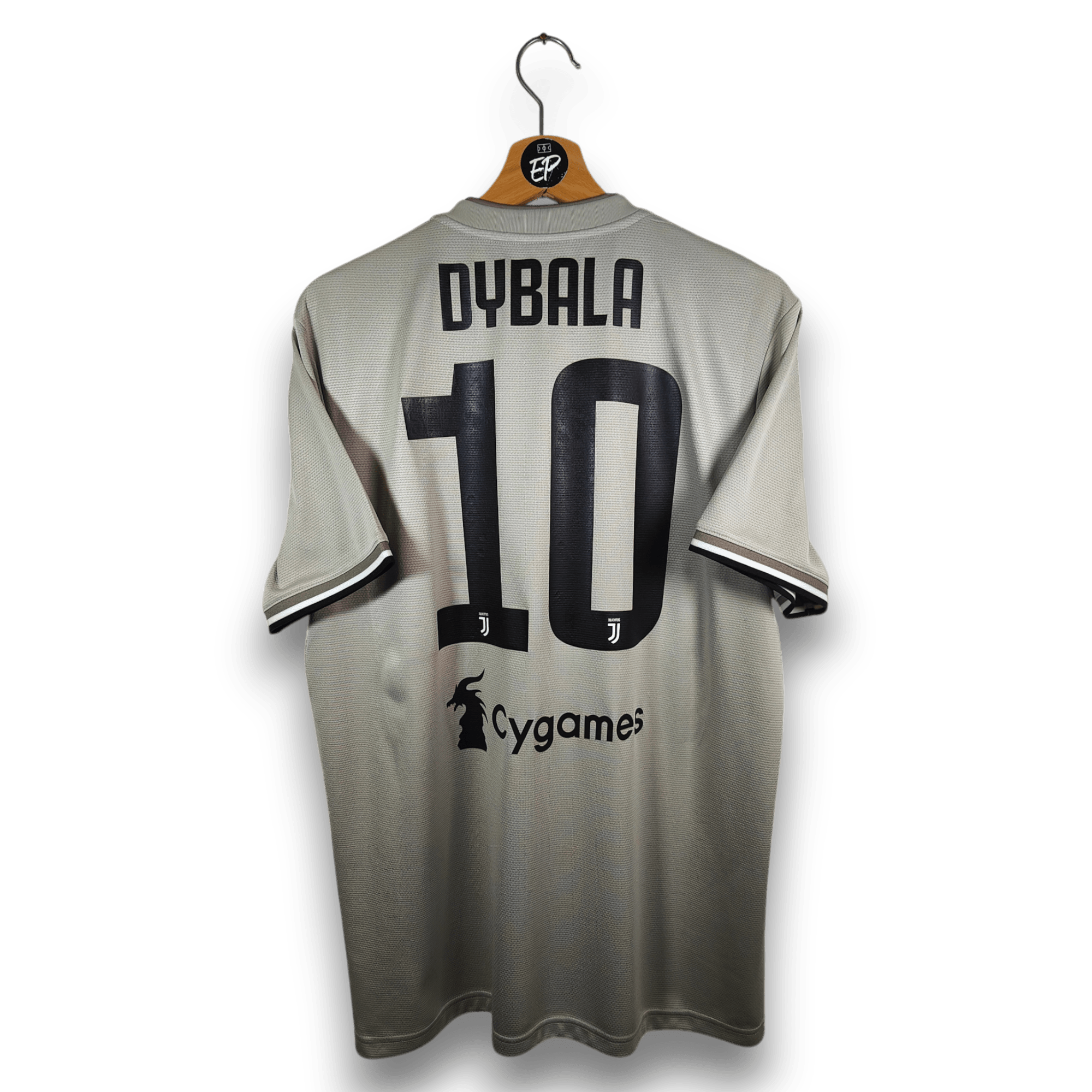 2018 - 19 Juventus Away Shirt Dybala 10 - 8/10 - (L) - Eternal Pitch
