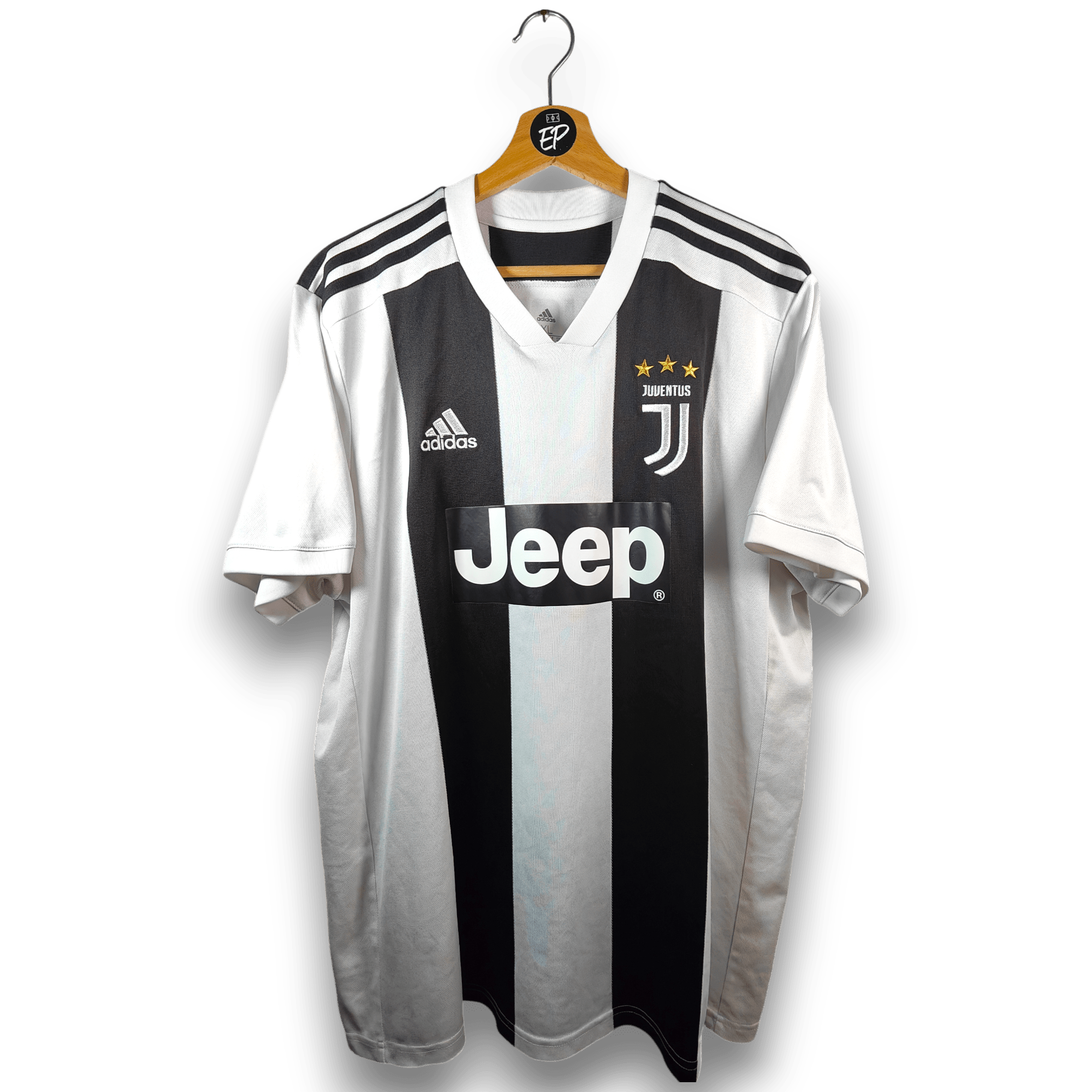 2018 - 19 Juventus Home Shirt Ronaldo 7 - 9.5/10 - (XL) - Eternal Pitch