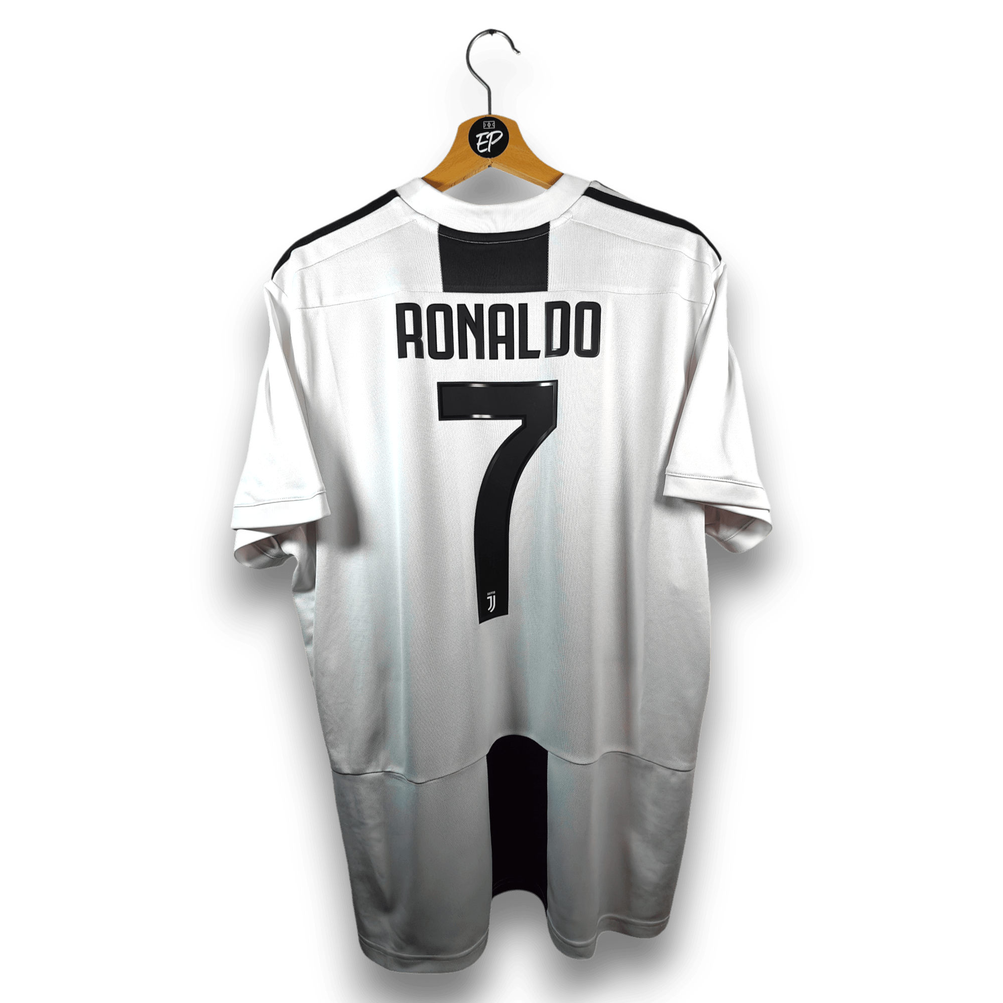 2018 - 19 Juventus Home Shirt Ronaldo 7 - 9.5/10 - (XL) - Eternal Pitch