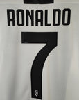 2018 - 19 Juventus Player Version Home Shirt Ronaldo 7 - BNWT - (L) - Eternal Pitch