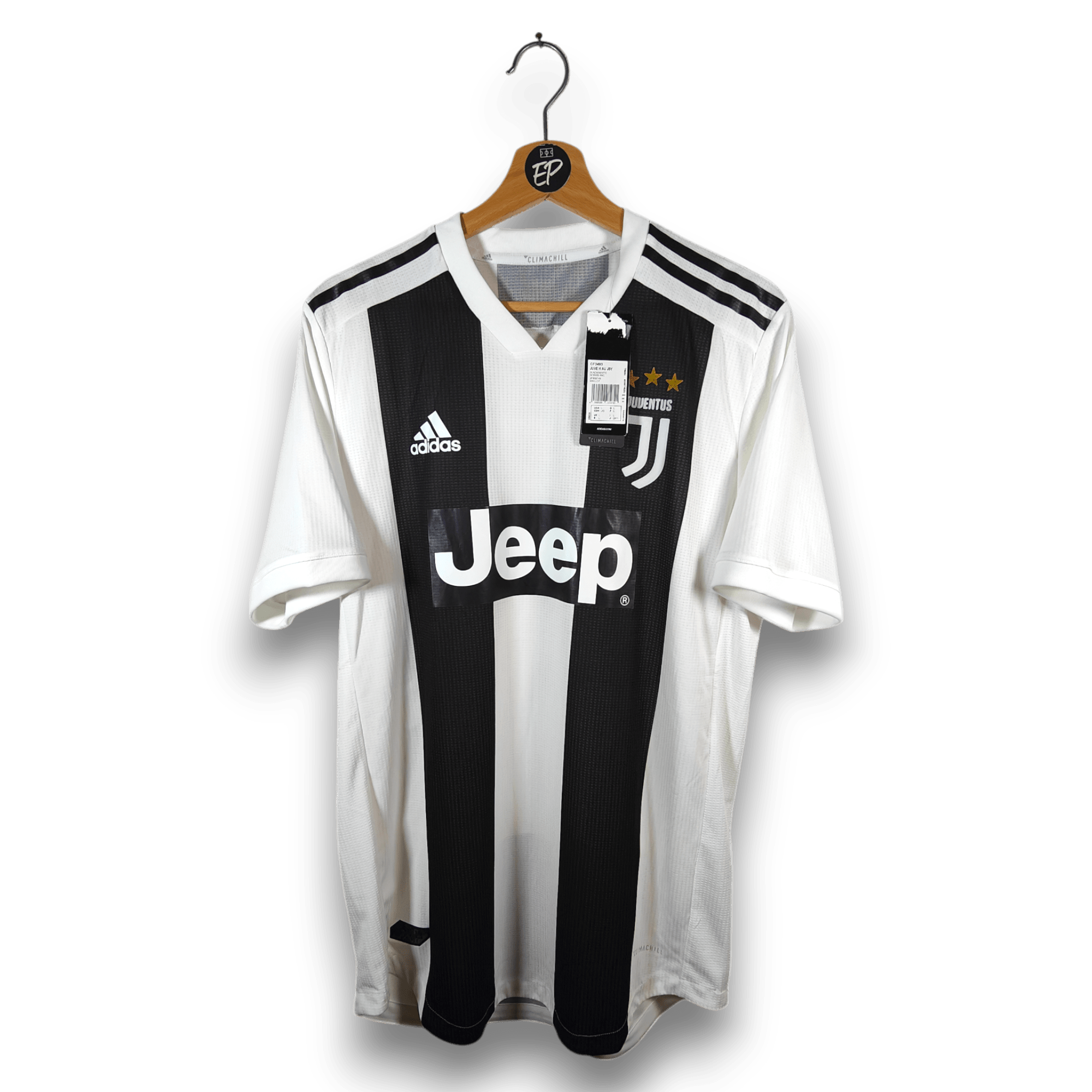 2018 - 19 Juventus Player Version Home Shirt Ronaldo 7 - BNWT - (L) - Eternal Pitch