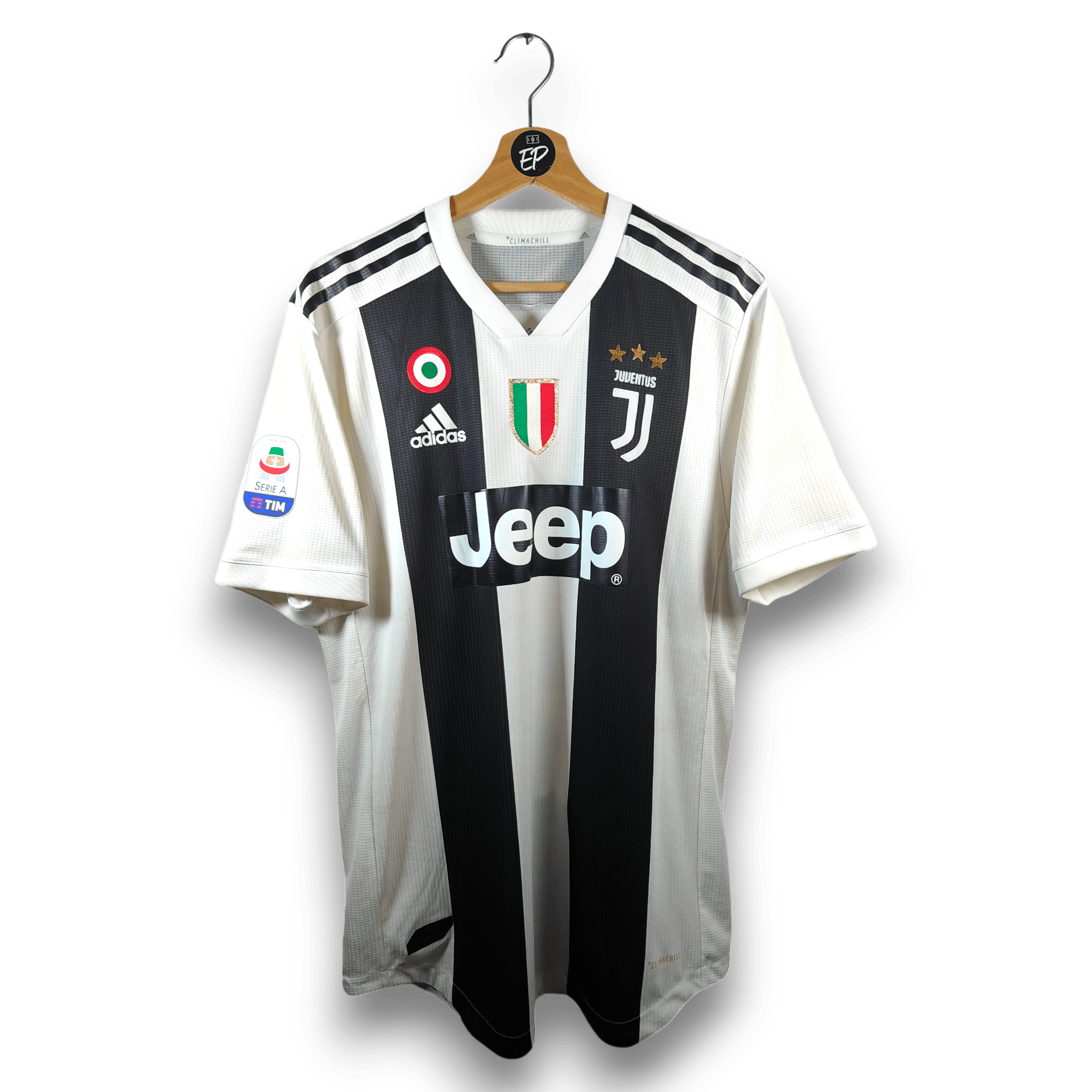 2018 - 19 Juventus Player Version Home Shirt Ronaldo 7 (L) - Eternal Pitch