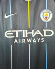 2018 - 19 Manchester City Away Shirt Aguero 10 - 9.5/10 - (M) - Eternal Pitch