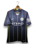 2018 - 19 Manchester City Away Shirt Aguero 10 - 9.5/10 - (M) - Eternal Pitch