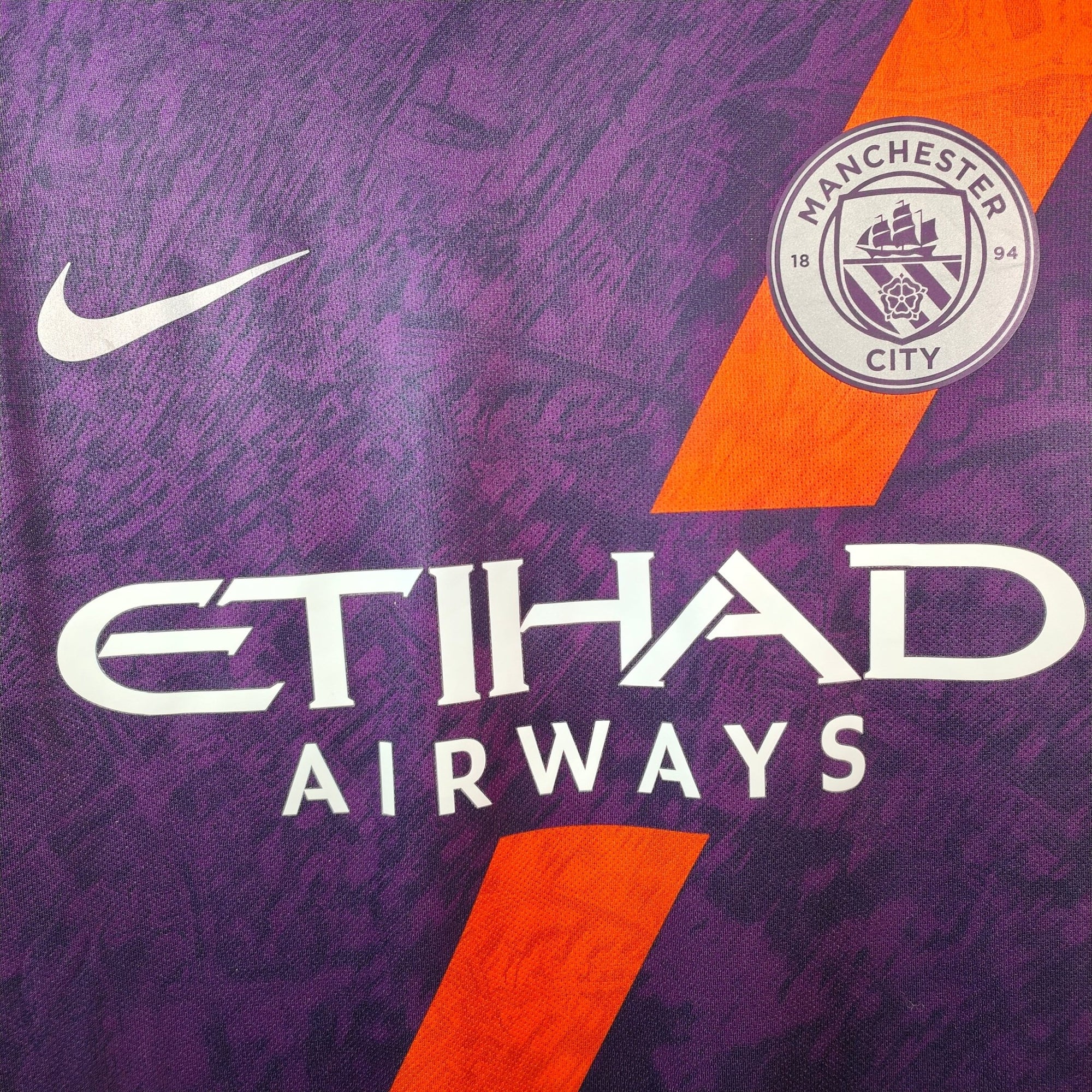 2018 - 19 Manchester City Third Shirt Mahrez 26 - 9/10 - (XL) - Eternal Pitch