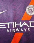 2018 - 19 Manchester City Third Shirt Mahrez 26 - 9/10 - (XL) - Eternal Pitch