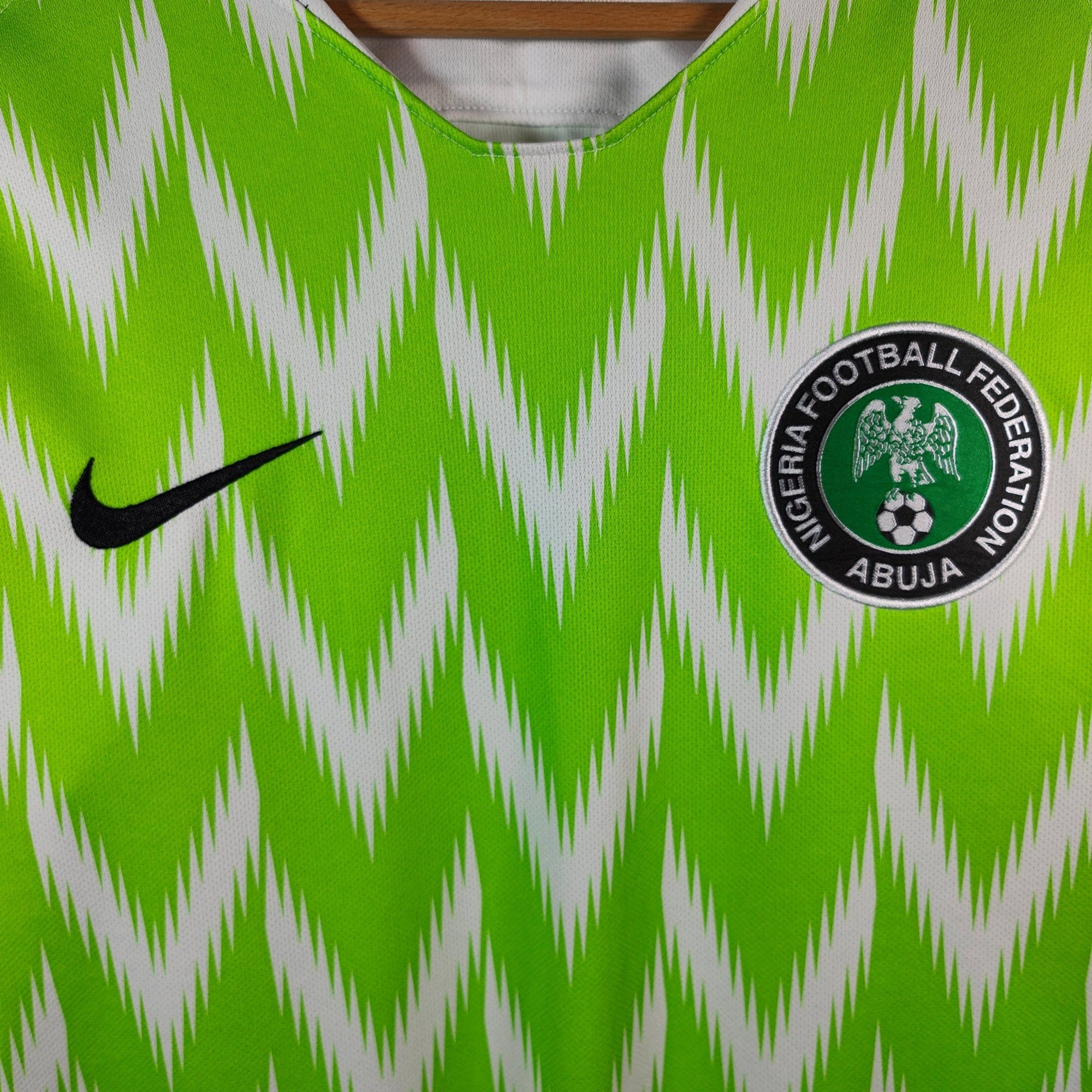 2018 - 19 Nigeria Home Shirt - 9/10 - (M) - Eternal Pitch