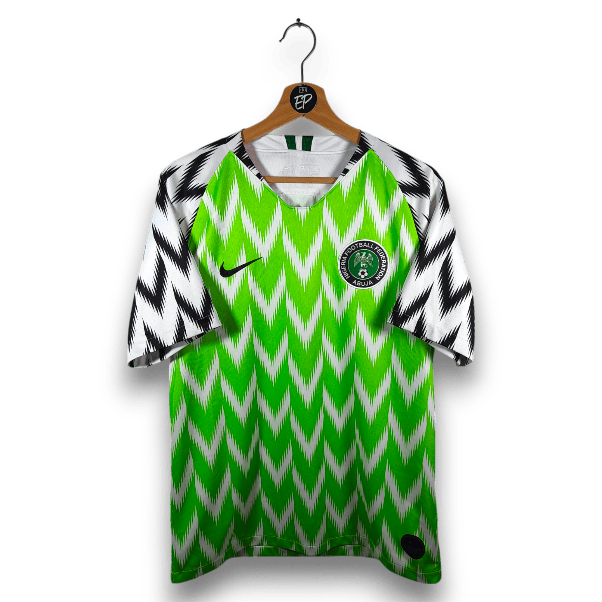 2018 - 19 Nigeria Home Shirt - 9/10 - (M) - Eternal Pitch