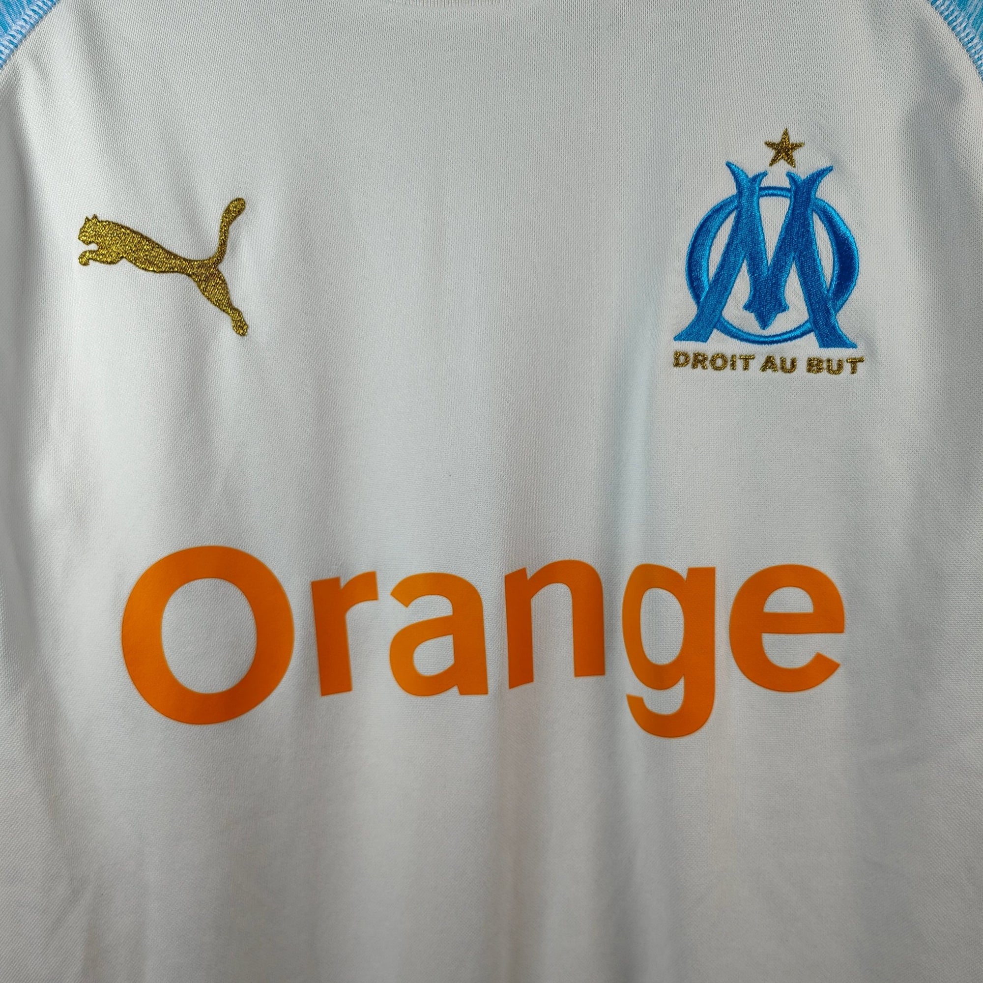 2018 - 19 Olympique Marseille Home Shirt (M) - Eternal Pitch