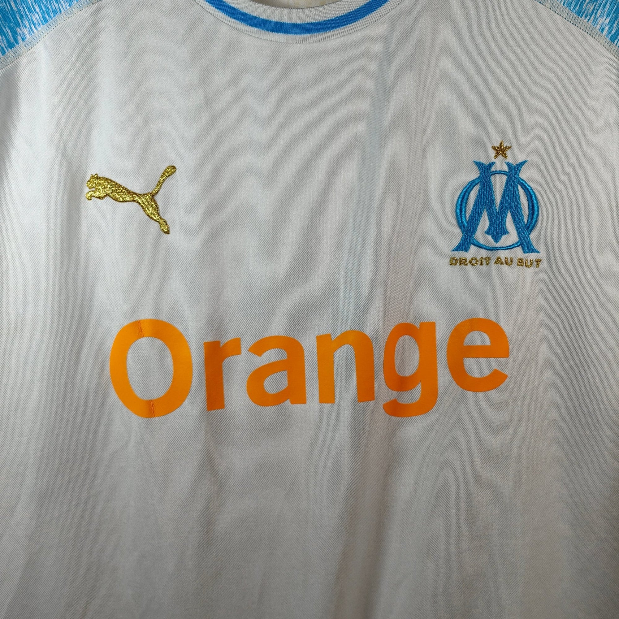 2018 - 19 Olympique Marseille Home Shirt (XL) - Eternal Pitch