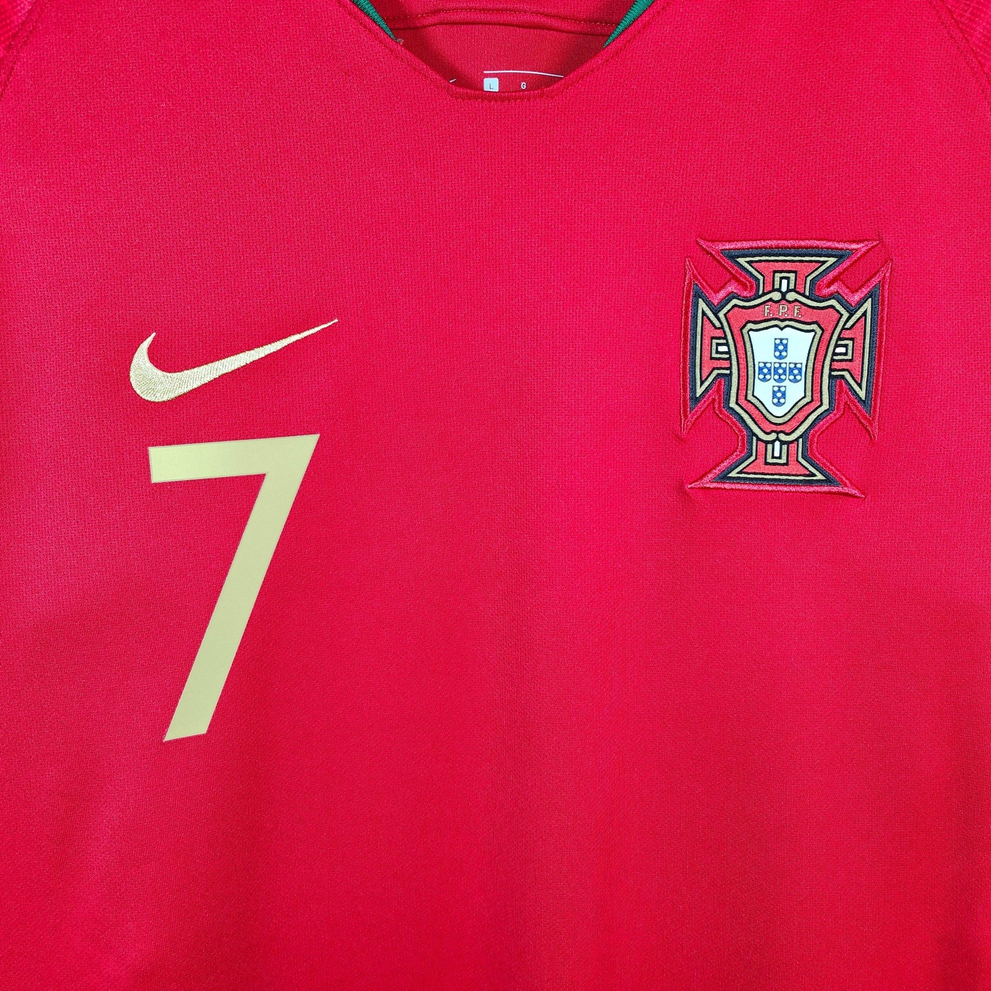 2018 - 19 Portugal Home Shirt Ronaldo 7 - 9.5/10 - (L) - Eternal Pitch