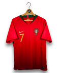 2018 - 19 Portugal Home Shirt Ronaldo 7 - 9.5/10 - (L) - Eternal Pitch