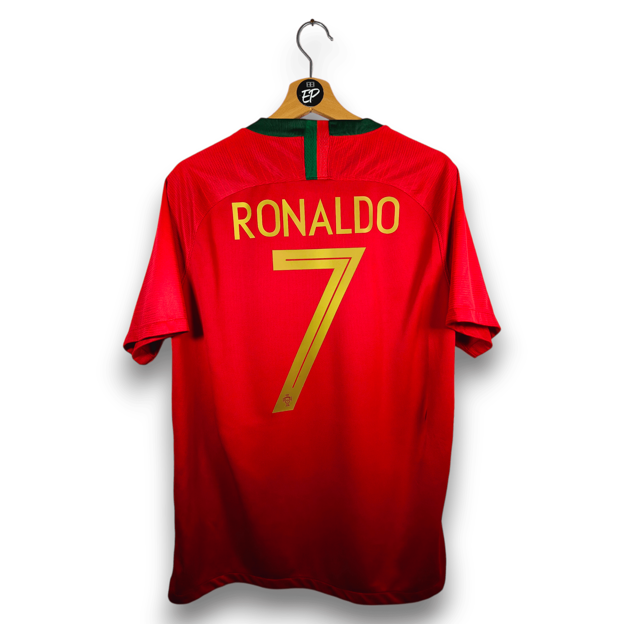2018 - 19 Portugal Home Shirt Ronaldo 7 - 9.5/10 - (L) - Eternal Pitch