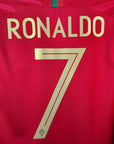 2018 - 19 Portugal Home Shirt Ronaldo 7 (L) - Eternal Pitch