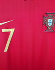 2018 - 19 Portugal Home Shirt Ronaldo 7 (L) - Eternal Pitch