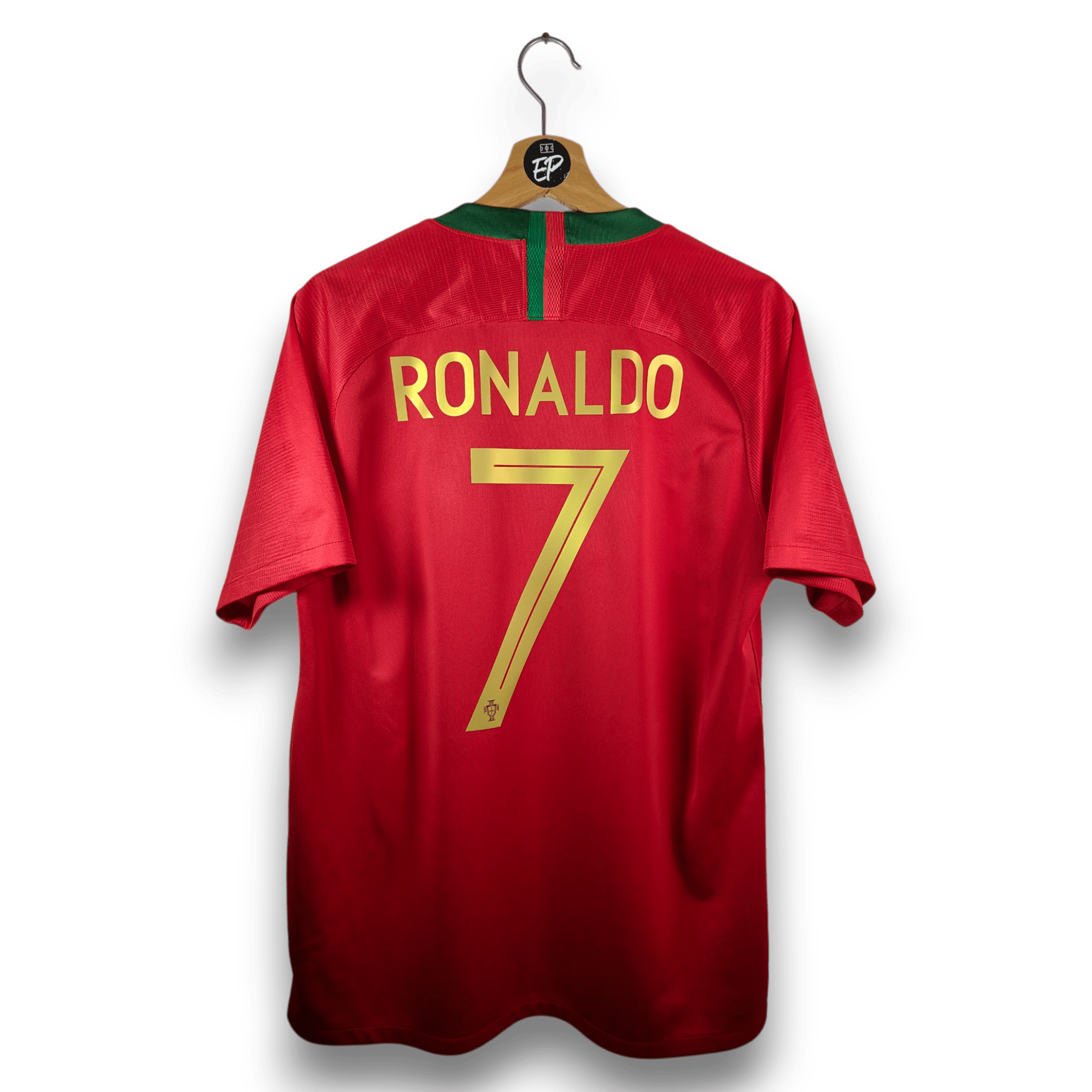 2018 - 19 Portugal Home Shirt Ronaldo 7 (L) - Eternal Pitch